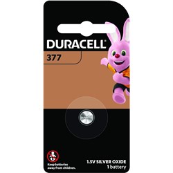 Duracell Watch  Calc Battery D377 1.5V 1 Card